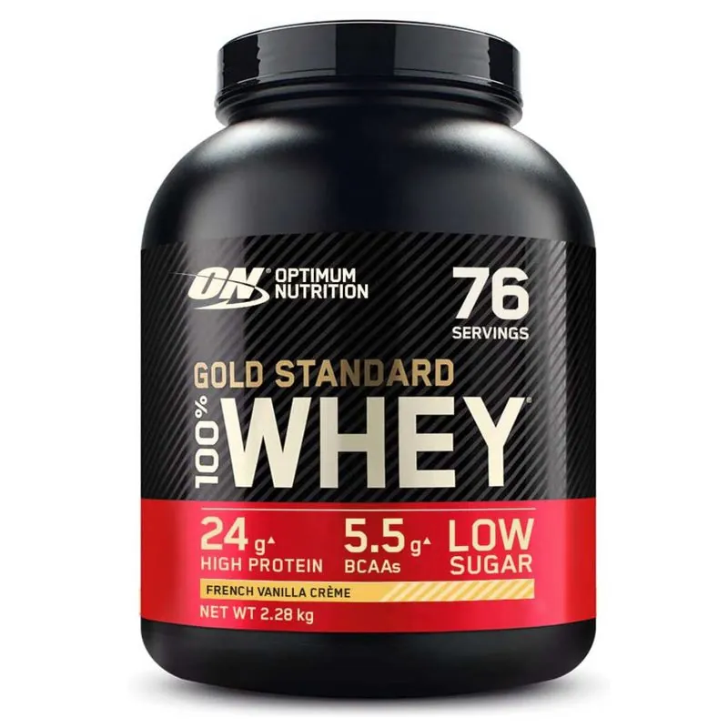 Optimum Nutrition 100% Whey Gold Standard 2270g Französische Vanille