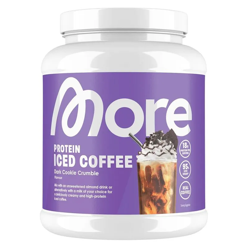 More Nutrition Protein Iced Coffee 500g Dark Cookie Crumble