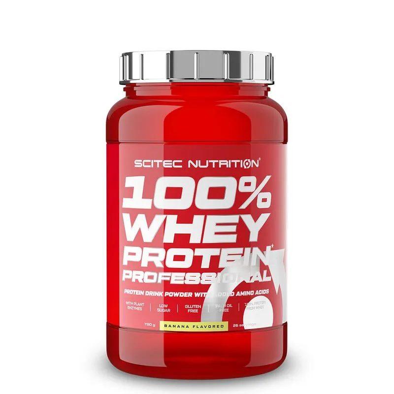 Scitec Nutrition 100% Whey Protein Professional 780g Banane