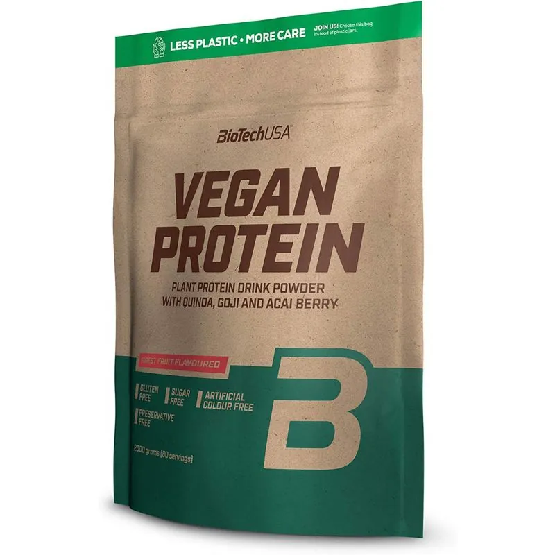 Biotech USA Vegan Protein 2000 g Waldfrüchte