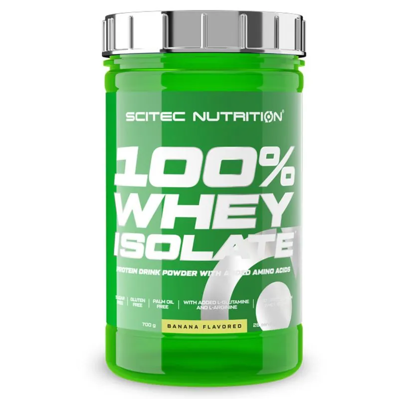 Scitec Nutrition 100% Whey Isolate 700g Banane – 700 g