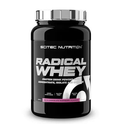 Scitec Nutrition Radical Whey 1000g Weiße Schokolade Himbeere