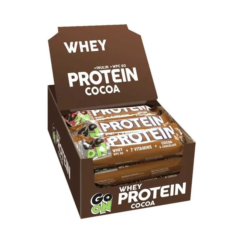 Go On Nutrition Protein Bar 20% 24x50g – Go On Nutrition Protein Bar 20% 24x50g