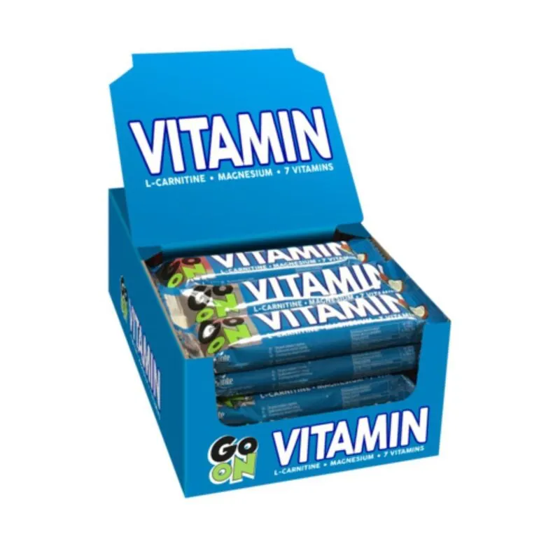 Go On Nutrition Vitamin Bar 24x45 g Coconut – Go On Nutrition Vitamin Bar 24x45 g Coconut