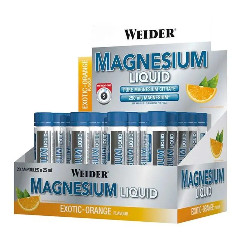 Weider Magnesium Liquid 20x25ml Exotic-Orange