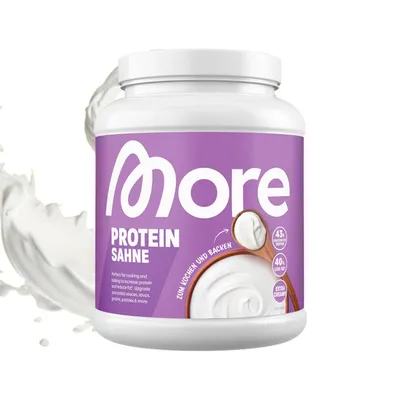 More Nutrition PROTEIN SAHNE, 600 g Dose – 600g
