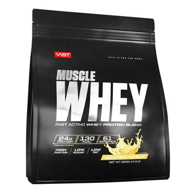Vast MUSCLE WHEY, 2000 g Beutel – 2000g