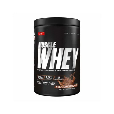 Vast MUSCLE WHEY, 300 g Dose