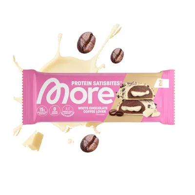 More Nutrition PROTEIN SATISBITES BAR, 2x25 g Riegel