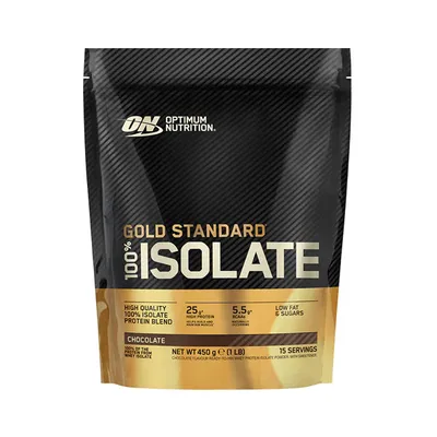 Optimum Nutrition 100% GOLD STANDARD ISOLATE, 450 g Beutel