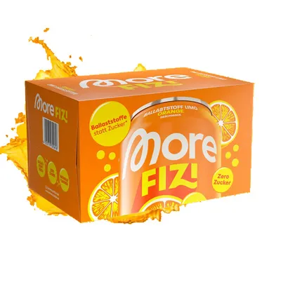 More Nutrition MORE FIZI DRINK, 6x 330 ml Dose