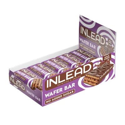 Inlead WAFER BAR, 15x 45 g Riegel, Milk Choc