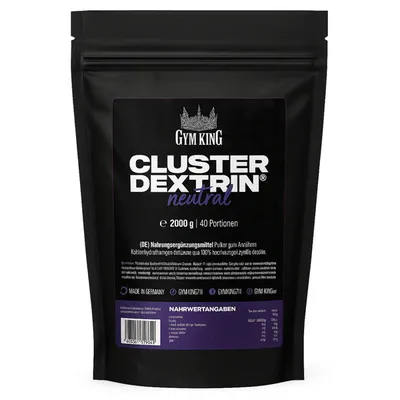 Gym King CLUSTER DEXTRIN®, 2000 g Beutel