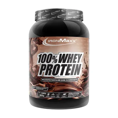 IronMaxx 100% WHEY PROTEIN, 900 g Dose – 900g