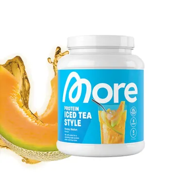 More Nutrition PROTEIN ICED TEA STYLE, 600 g Dose