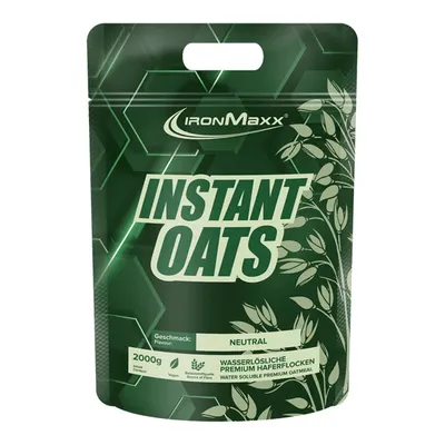 IronMaxx INSTANT OATS HAFERFLOCKEN, 2000 g Beutel
