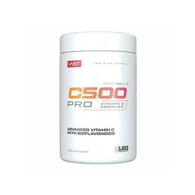 Vast C500 PRO VITAMIN C COMPLEX, 120 Veg Caps