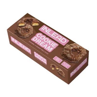 Inlead COOKIE DREAM CARAMEL & PEANUT, 125 g Karton – 125g