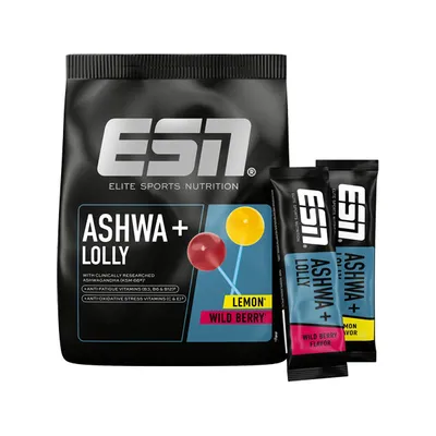 ESN ASHWA PLUS LOLLY, 10x 9,6 g Beutel