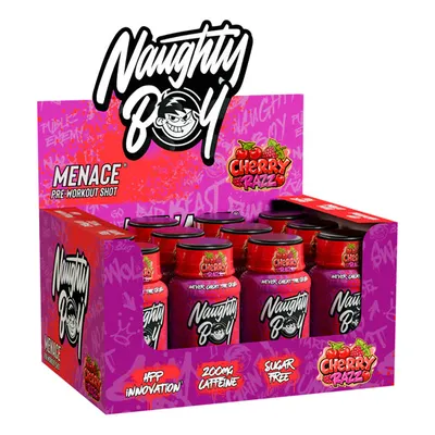 Naughty Boy MENACE® PRE WORKOUT SHOT, 12x 60 ml Flasche