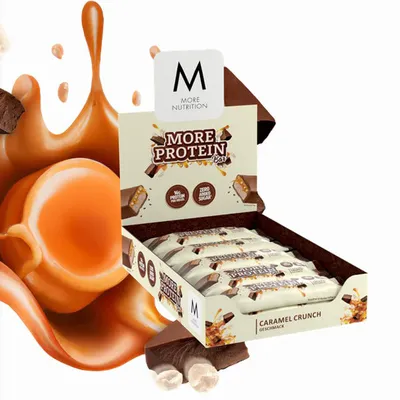More Nutrition PROTEIN BAR, 10x 50 g Riegel – 500g