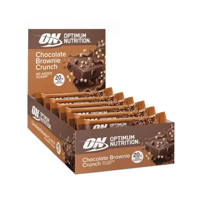 Optimum Nutrition PROTEIN CRUNCH BAR, 10x 65 g Riegel