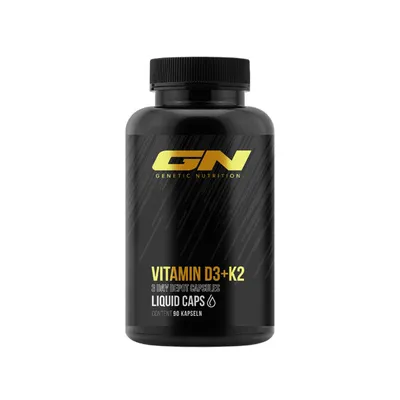 GN Laboratories VITAMIN D3+K2 5000IE, 90 Liquid Caps