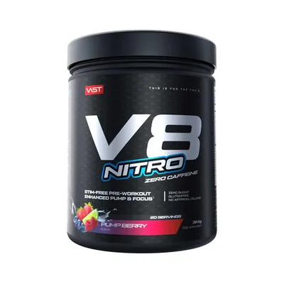 Vast V8 NITRO STIM FREE, 364 g Dose