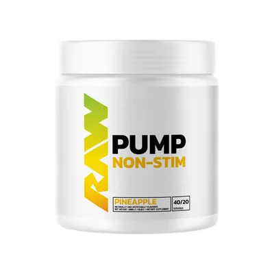 RAW Nutrition PUMP NON-STIM, 480 g Dose