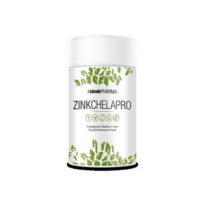 #sinob PharmaLine ZINK CHELAPRO, 60 Kapseln