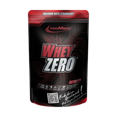 IronMaxx WHEY ZERO PROTEIN, 400 g Beutel