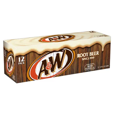 A&W ROOT BEER, 12x 355 ml Dose