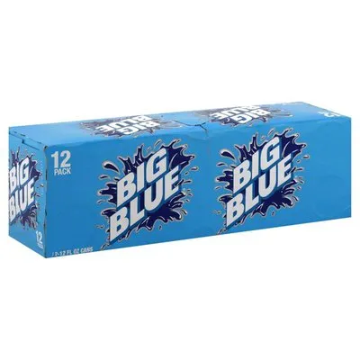Pepsi BIG BLUE SODA USA Import, 12x 355 ml Dose