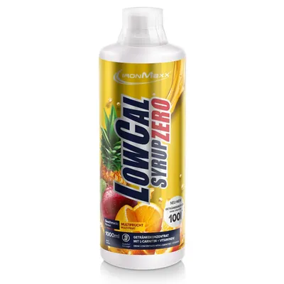 IronMaxx LOWCAL SYRUP ZERO, 1000 ml Flasche