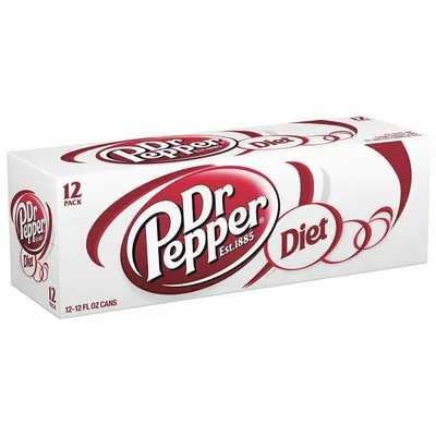 Dr Pepper DIET IMPORT, 12x 355 ml Dose