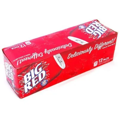 Pepsi BIG RED SODA USA Import, 12x 355 ml Dose