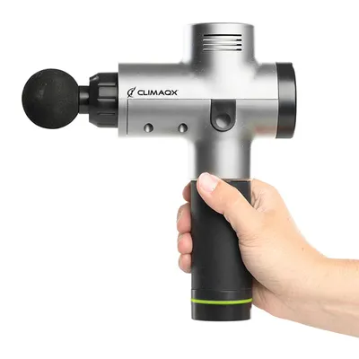 Climaqx MASSAGE GUN AKKU, Silber