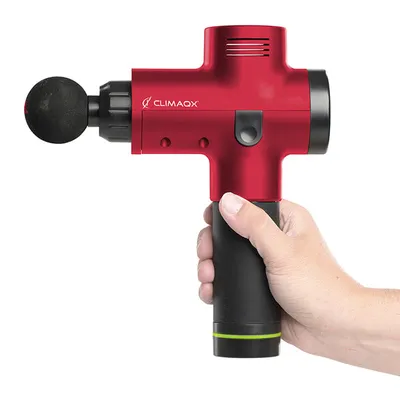 Climaqx MASSAGE GUN AKKU, Rot