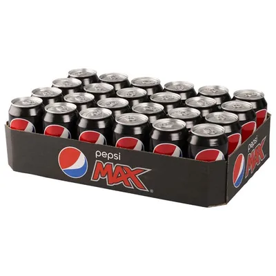 Pepsi MAX ZERO SUGAR, 24x 330 ml Dose – 7920ml