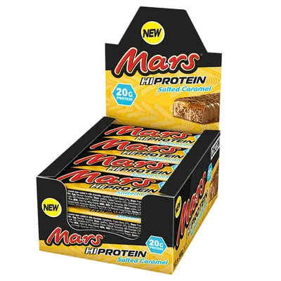 Mars MARS HI PROTEIN BAR Salted Caramel, 12x 59 g Riegel