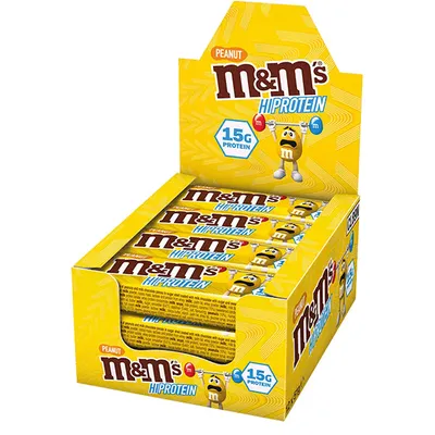 M&M's HI PROTEIN BAR 12x 51 g Riegel