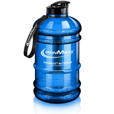 IronMaxx WATER GALLON Blau, Inhalt 2200 ml