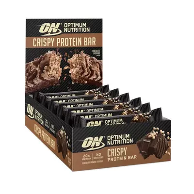Optimum Nutrition PROTEIN CRISP BAR, 10x 65 g Riegel – 650g