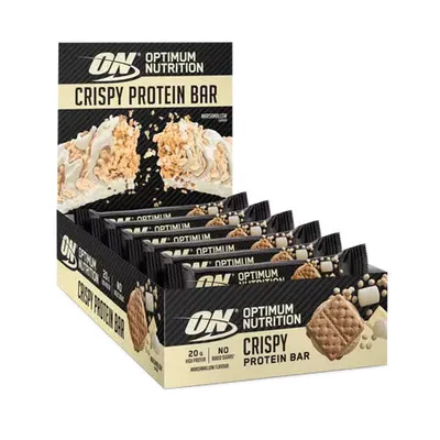 Optimum Nutrition PROTEIN CRISP BAR, 10x 65 g Riegel