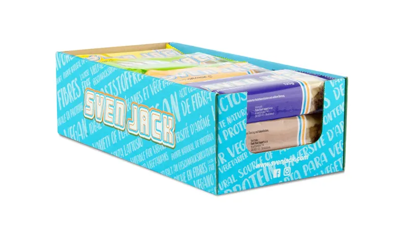 Sven Jack ENERGY CAKE BAR, 12x 125 g Riegel