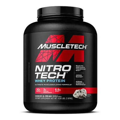 Muscletech NITRO TECH Protein, 1814 g Dose – 1814g