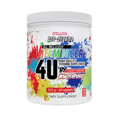 BPS Pharma VITAMINIZER 4U, 322 g Dose, 30 Packs