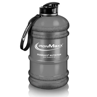 IronMaxx WATER GALLON Frosted Grey, Inhalt 2200 ml