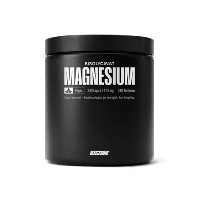 BigZone MAGNESIUM BISGLYCINAT, 240 Kapseln