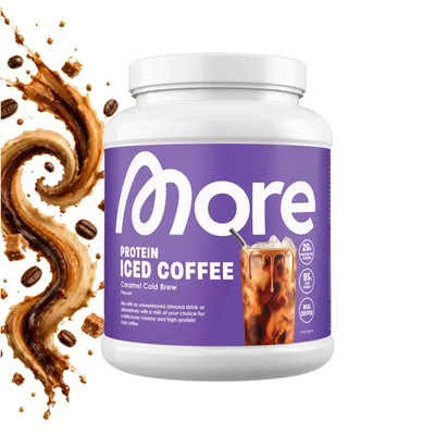 More Nutrition PROTEIN ICED COFFEE, 500 g Dose – 500g